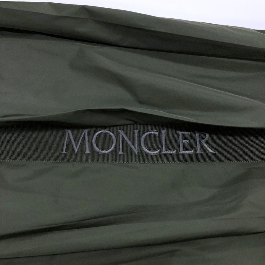 モンクレール 20SS GONNA ナイロンプリーツスカート サイズ38 レディース カーキ F20932071200 MONCLER【AFB38】