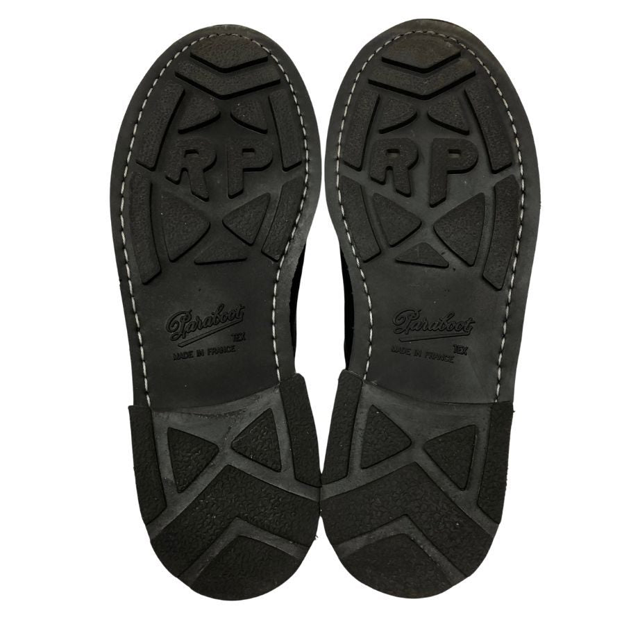 パラブーツ レザーシューズ Uチップ シャンボード メンズ サイズ7.5 ブラック Paraboot CHAMBORD 約26.5cm【AFD9】