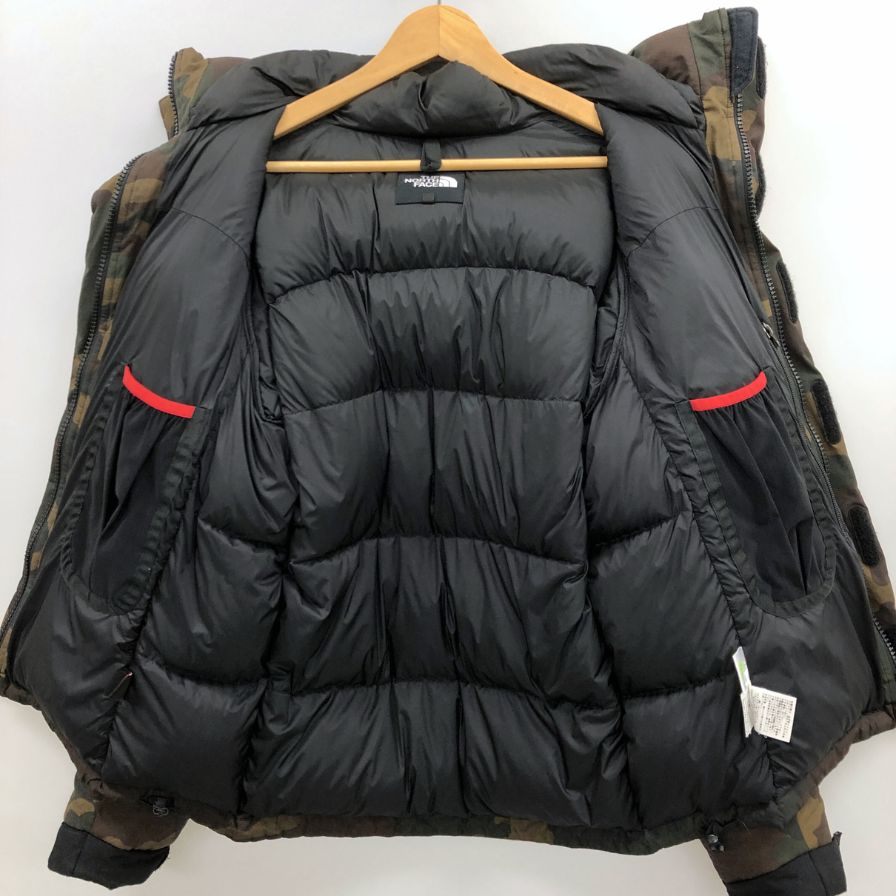 中古◆ザ・ノースフェイス バルトロライトジャケット ND91845 カモ柄 サイズM メンズ ナイロン THE NORTH FACE Baltro 【AFA5】