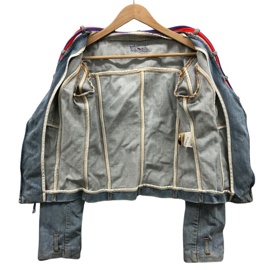 美品◆アイスバーグ デニムジャケット レディース サイズ40 インディゴ ICEBERG 【AFB5】