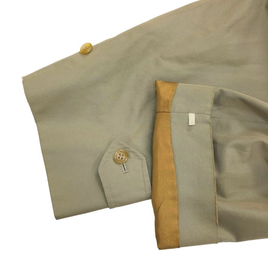 バーバリー バルカラーコート 90S 旧タグ イングランド製 ライトベージュ メンズ サイズM程度 Burberry【LA】