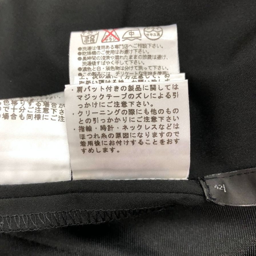 美品◆フォクシー ニューヨーク ワンピース 25153-SPSAZ54 ノースリーブ ブラック レディース サイズ42 FOXEY NEW YORK 【AFB25】