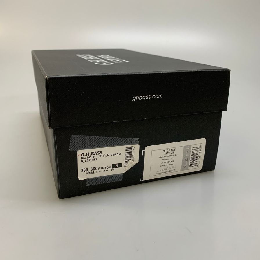 ジーエイチバス ビットローファー サイズ9 スエード メンズ ベージュ G.H.Bass&Co. WEEJUNS ローファー 約27.0cm【LA】【中古】