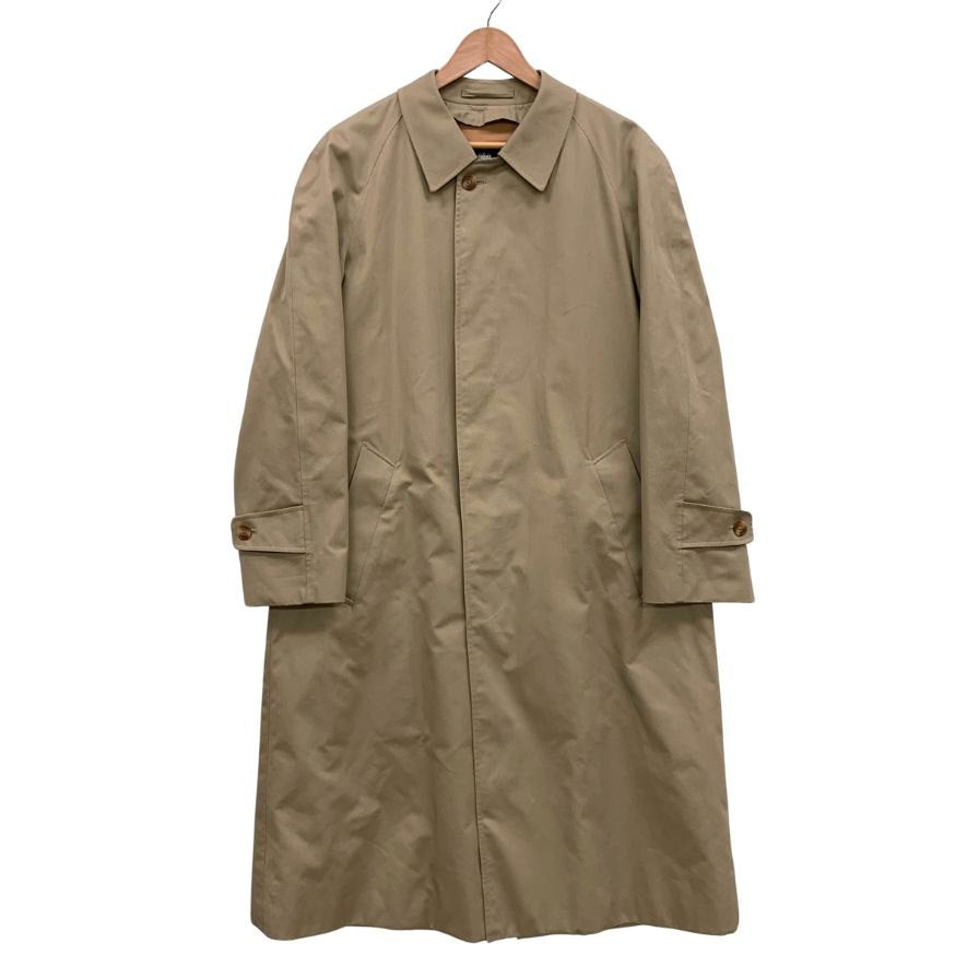 アクアスキュータム ステンカラーコート ベージュ 36 ウールライナー付き Aquascutum【LA】
