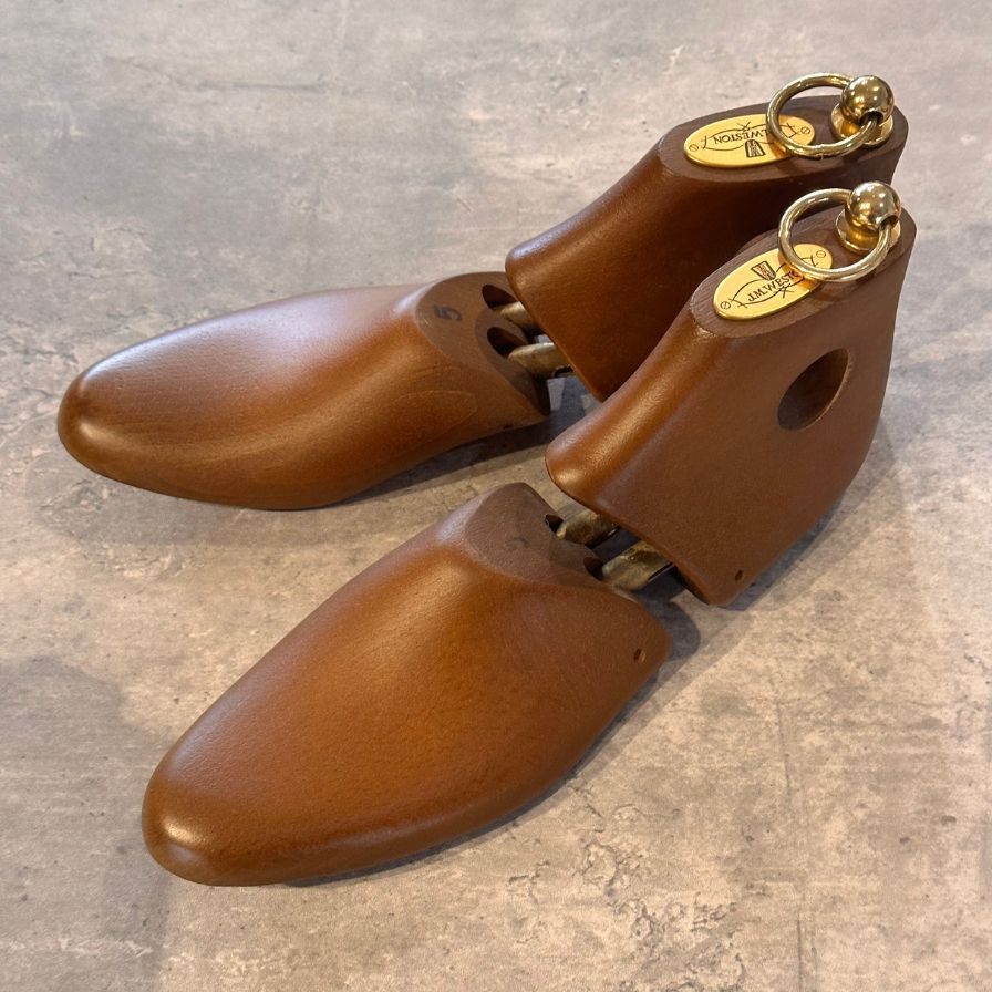 エドワードグリーン オウンドル シングルモンク ブラウン 808ラストサイズUK9.5E EDWARD GREEN ビジネスシューズ 約28.0cm【LA】【中古】