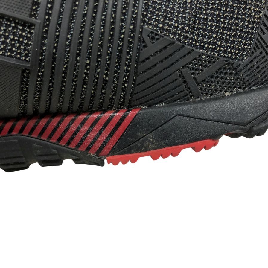 リーボック メンズ クロスフィット ナノポンプフュージョン スニーカー V67652 サイズ27cm ブラック x レッド REEBOK 約27.0cm【AFC6】