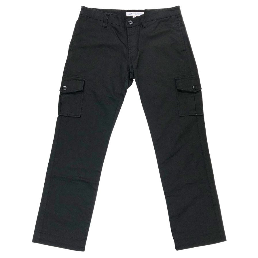 コムデギャルソン オム カーゴパンツ ブラック メンズ サイズ2 COMME des GARCONS HOMME 【AFB12】