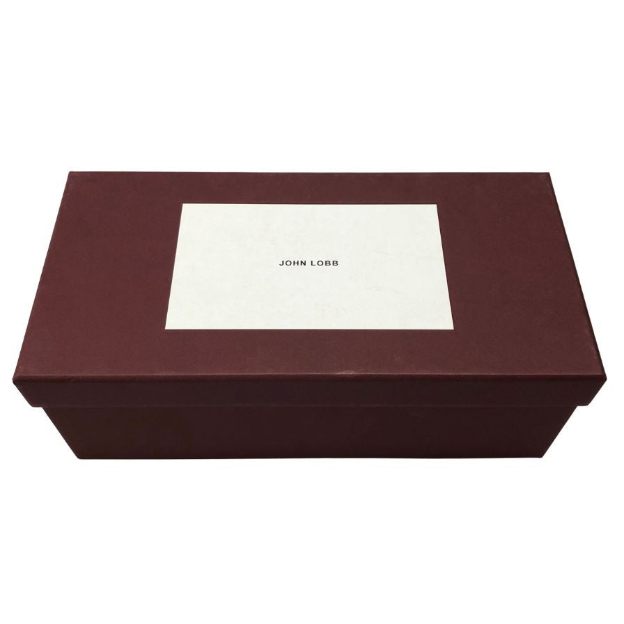 ジョンロブ エンバー ダブルモンク スエード 7000ラスト ブラウン メンズ サイズ6E John Lobb ビジネスシューズ 約24.5cm【LA】【中古】