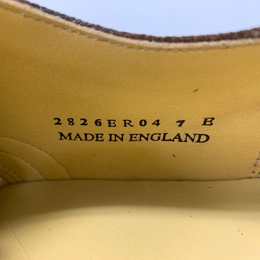 ロイドフットウェア レザーシューズ 2826ER04 ウイングチップ スエード メンズ サイズ7 ブラウン系 Lloyd Footwear 約25.5cm【AFD14】