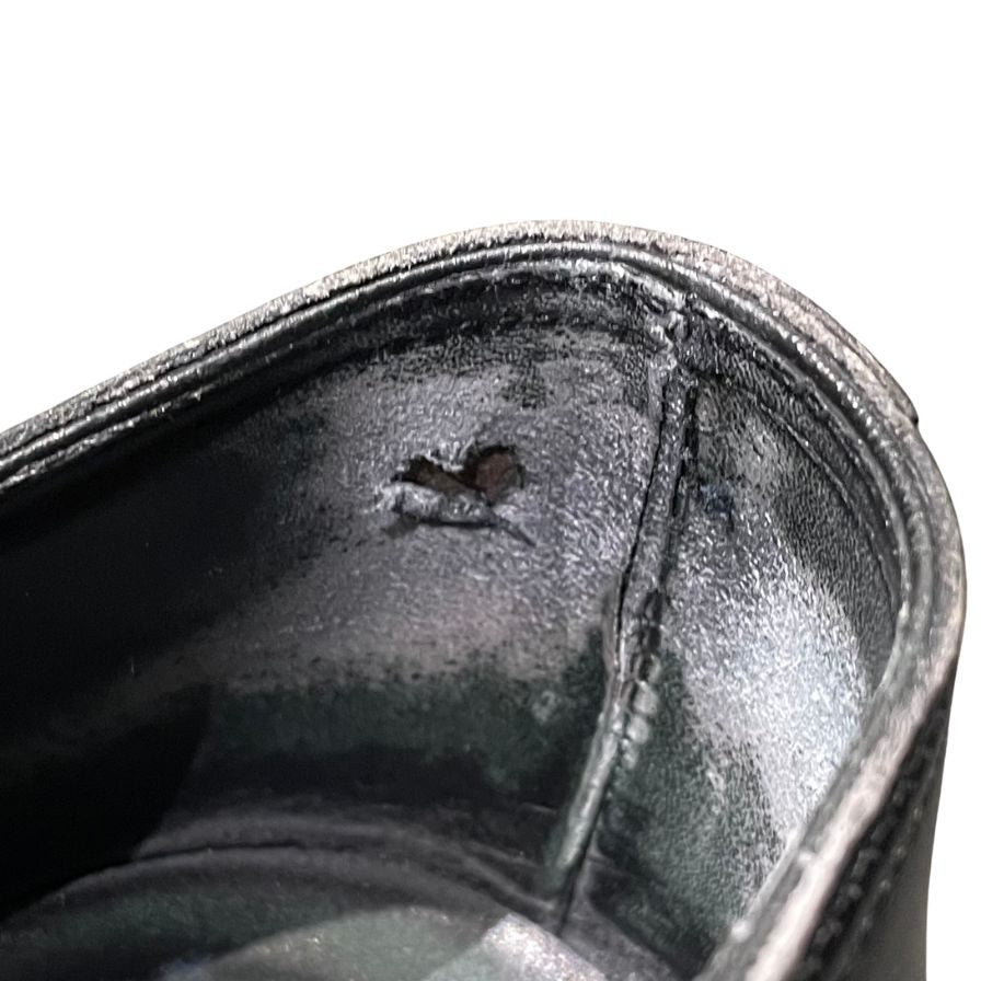 ジョンロブ レザーシューズ ストレートチップ シティ2 7000ラスト カーフ メンズ ブラック サイズUK8D JOHN LOBB CITY2 ビジネスシューズ 約27.0cm【LA】【中古】