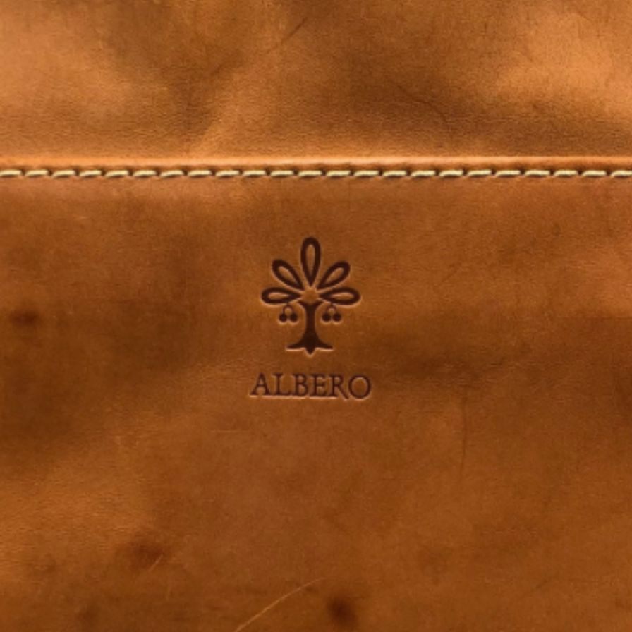 アルベロ トートバック レザー ブラウン ALBERO【AFE6】