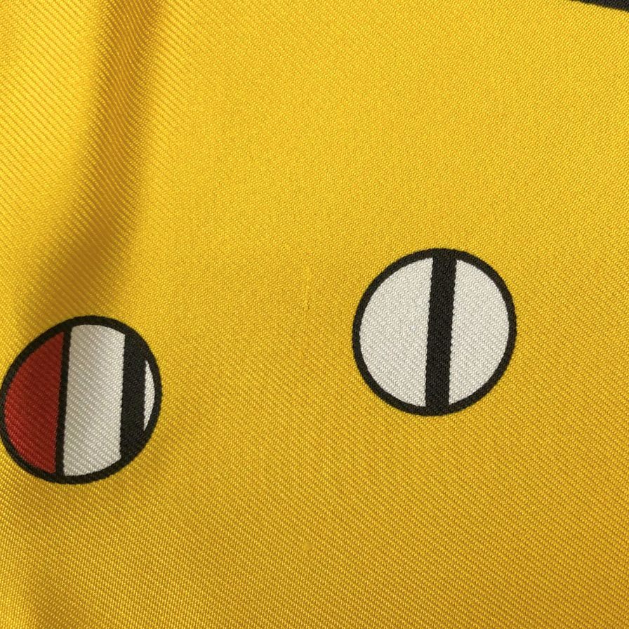 ロエベ 15AW メカノピンデザイン スカーフ シルク100% レディース 86cm×86cm マルチ柄 LOEWE【AFI20】