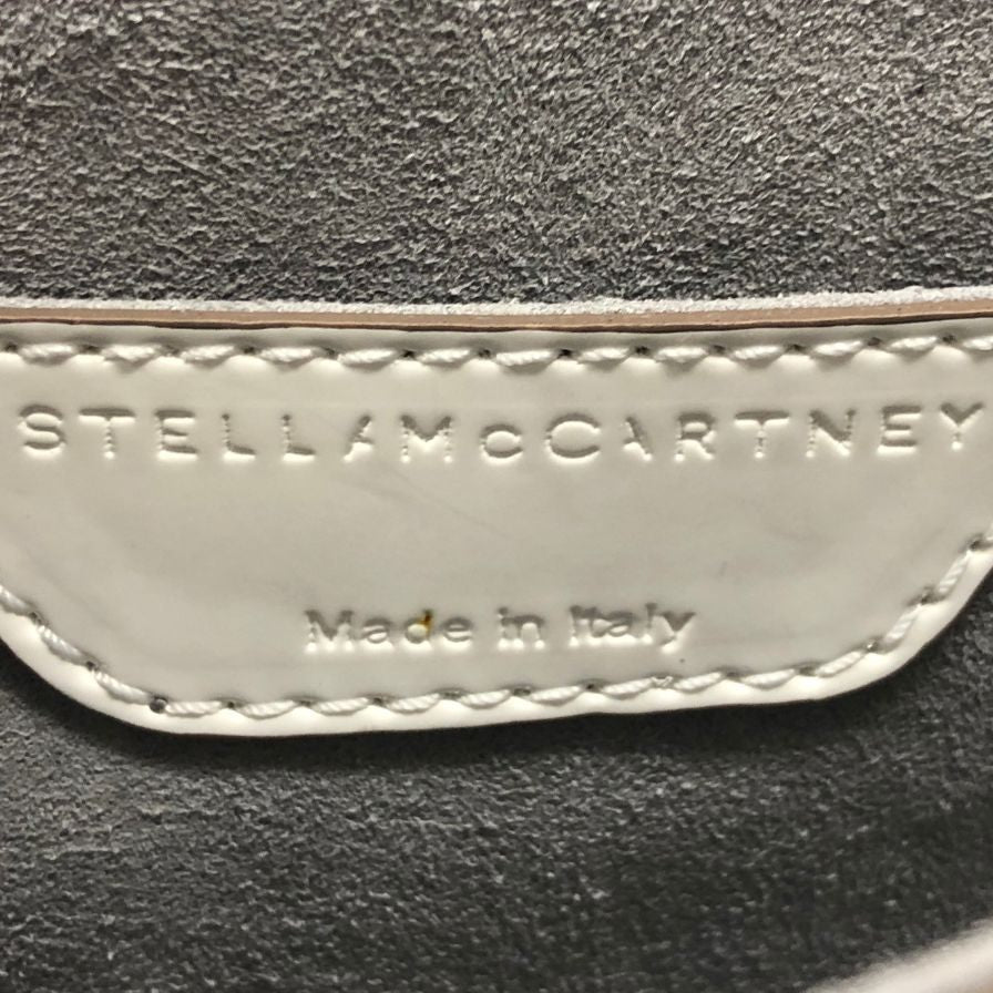 ステラマッカートニー ショルダーバッグ レザー ゴールド金具 ホワイト レディース STELLA McCARTNEY【AFE1】