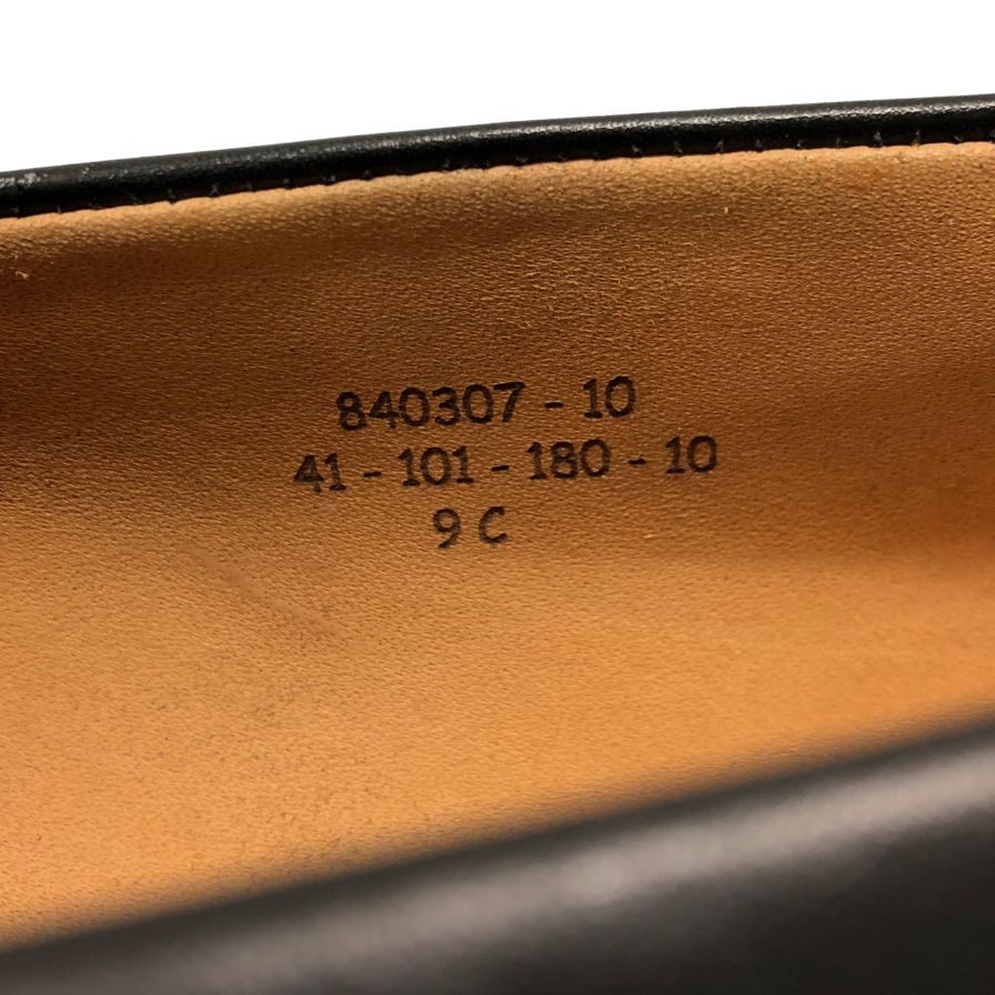 ジェイエムウエストン レザーシューズ シグネチャーローファー 180 ブラック メンズ サイズ9C J.M.WESTON ローファー 約27.5cm【LA】【中古】