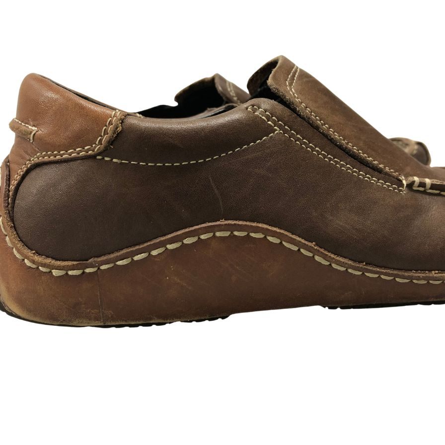 コールハーン ドライビングシューズ レザー ブラウン メンズ サイズ9 COLE HAAN 約26.5cm【AFC34】