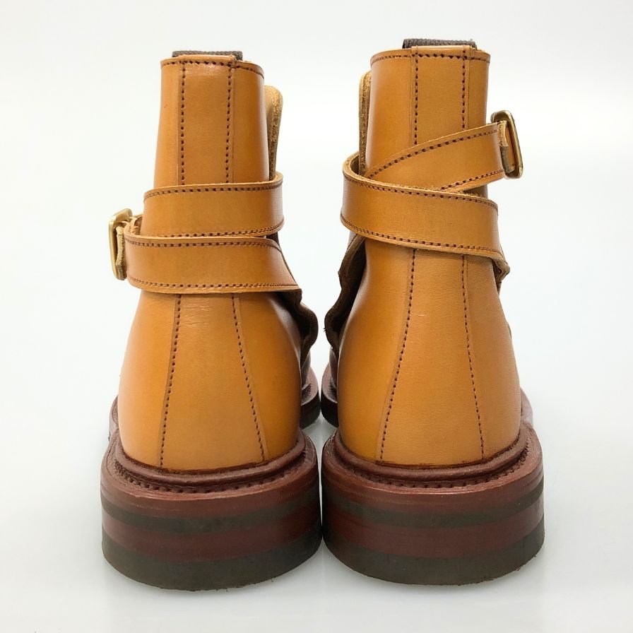トリッカーズ ジョッパーブーツ ベルト メンズ ブラウン サイズUK5.5 Trickers ブーツ 約24.0cm【LA】【中古】