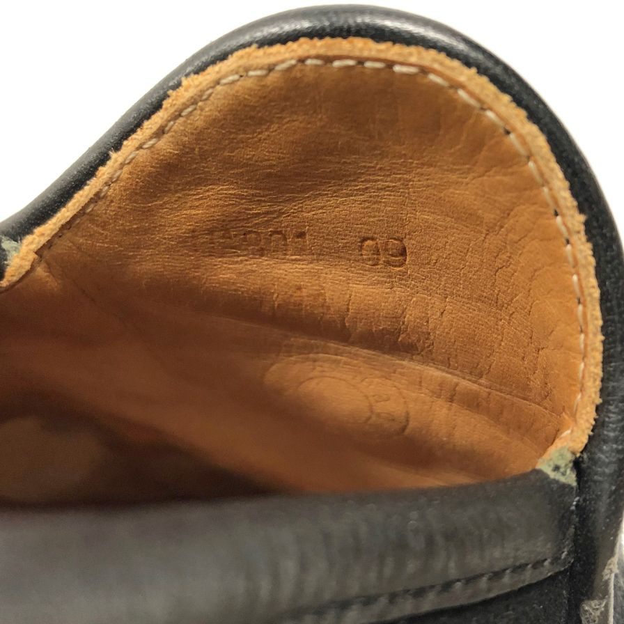 ユナイテッドアローズ ローファー リボン スウェード ブラック メンズ サイズ約27cm UNITEDARROWS 約27.0cm【AFC29】