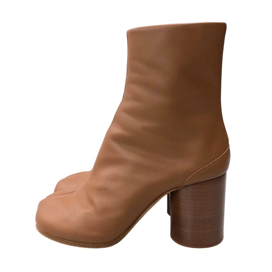 メゾンマルジェラ レザーブーツ 足袋 レディース サイズ35 ブラウン MAISON MARGIELA 約22.5cm【AFD2】