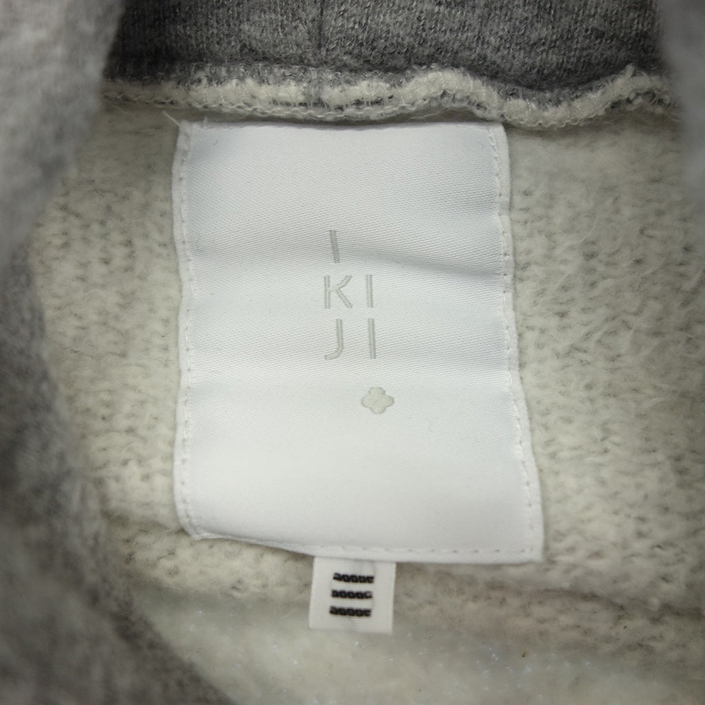 中古◆イキジ プルオーバーパーカー レディース サイズ3 グレー IKIJI 【AFB54】
