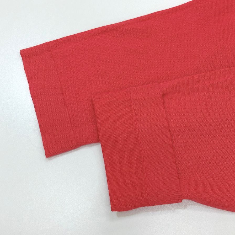 美品◆ジョンスメドレー シーアイランド コットン ニットセーター Mサイズ レッド JOHN SMEDLEY 【AFB1】