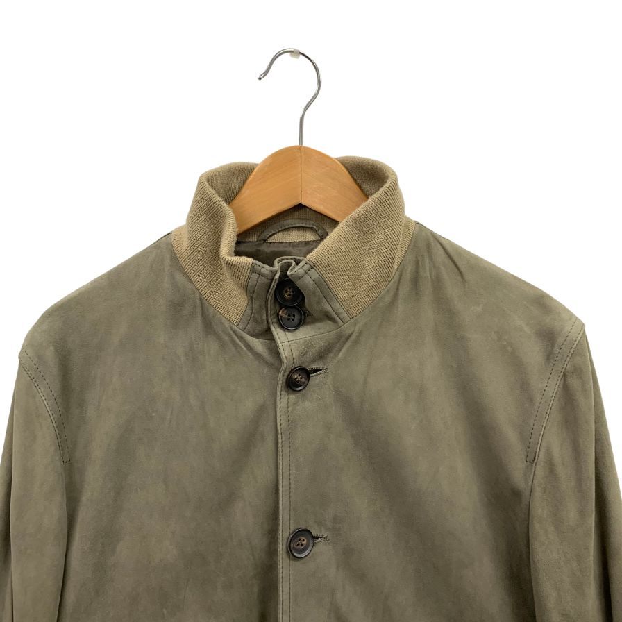 美品◆リングヂャケット レザーブルゾン ラムスキン バルスター型 メンズ サイズ50 RING JACKET LEATHE BLOUSON LAMBSKIN VALSTAR 【AFF21】