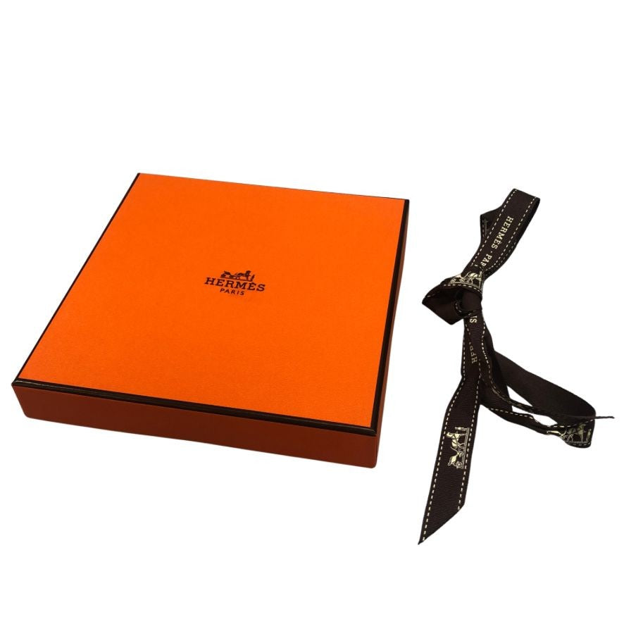 エルメス ハンカチ コットン100% ブルー系 レディース HERMES【AFI16】【中古】