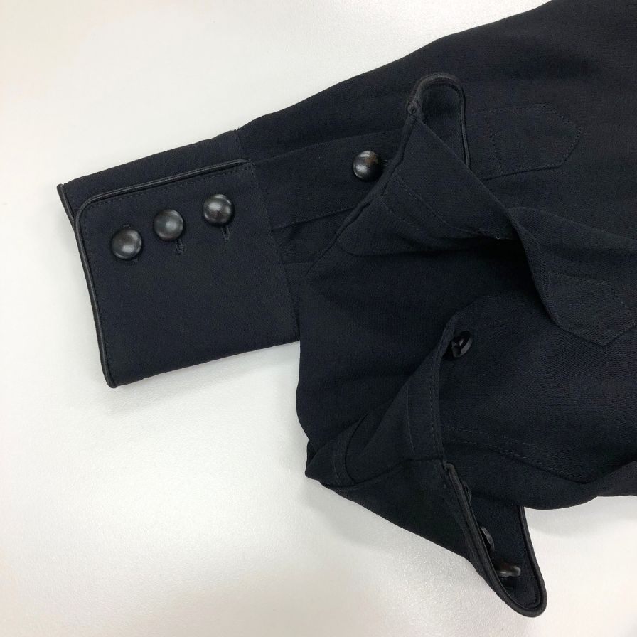 美品◆ダブルアールエル ラルフローレン ウエスタンシャツ ブラック メンズ サイズM相当 RRL RALPH LAUREN 【AFB46】