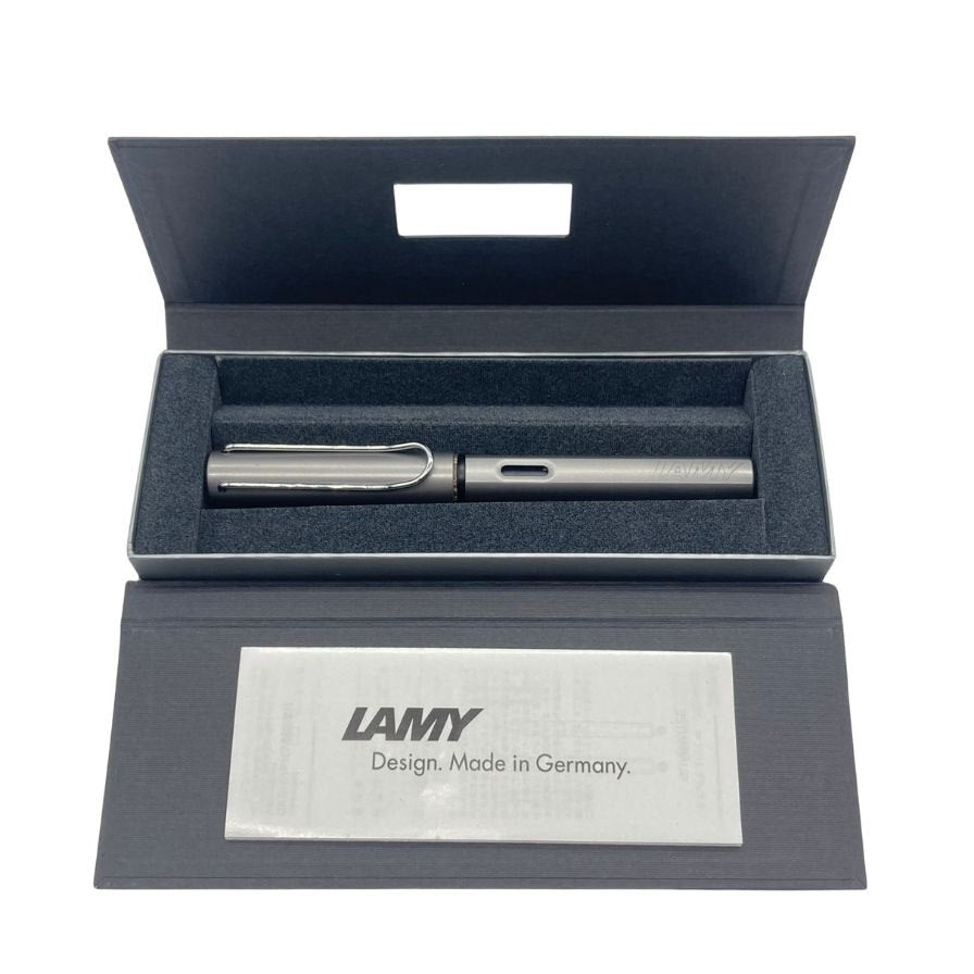ラミー 万年筆 サファリ シルバー Fニブ LAMY【AFI9】