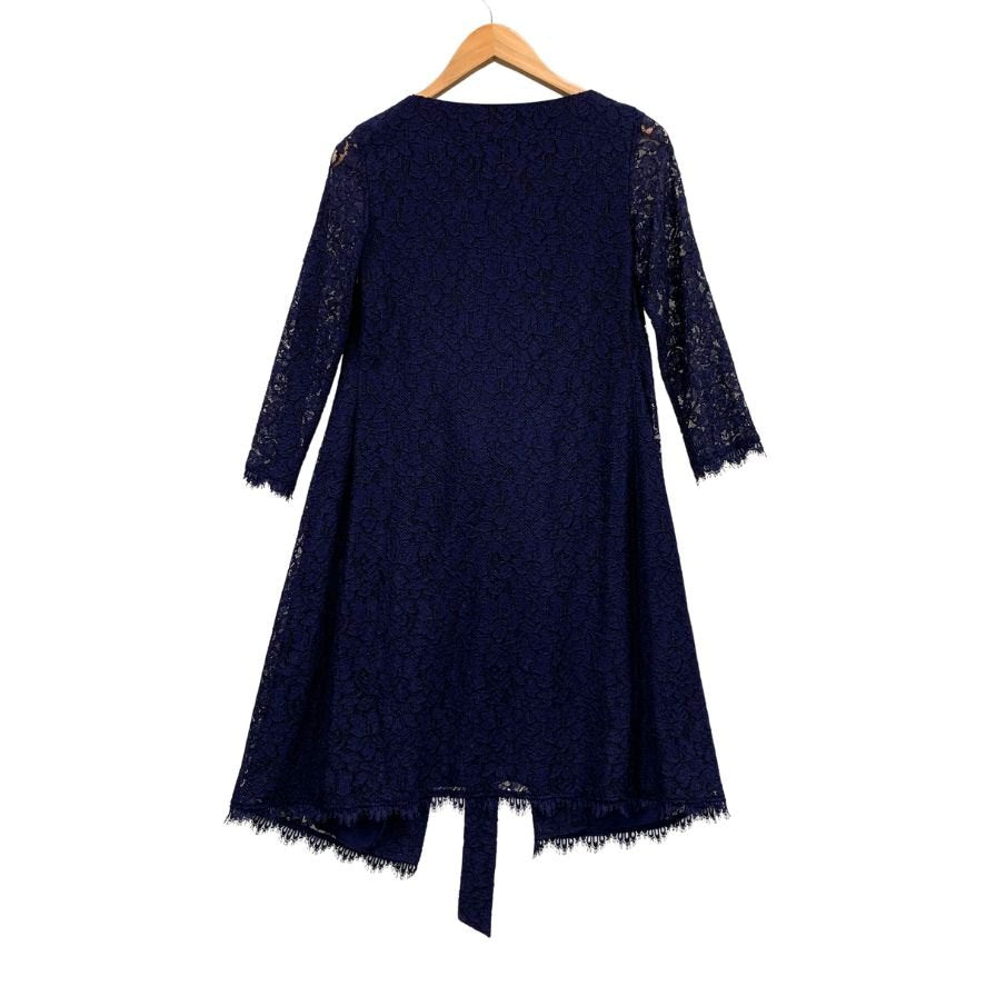 極美品◆ダイアン フォン ファステンバーグ ワンピース ブルー系 レディース サイズO DIANE VON FURSTENBERG 【AFB6】
