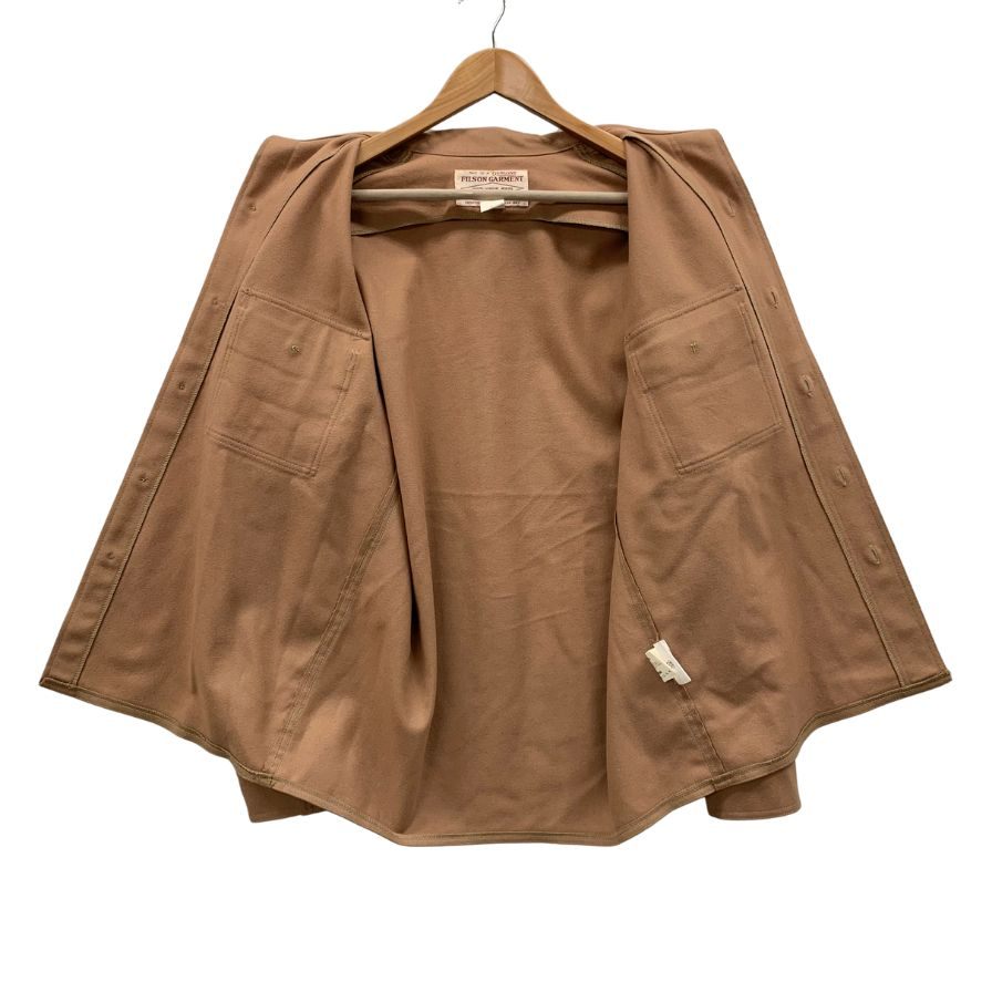 中古◆フィルソン ジャックシャツ FSJ2090 ウール ベージュ系 サイズ40 メンズ FILSON 【AFA21】