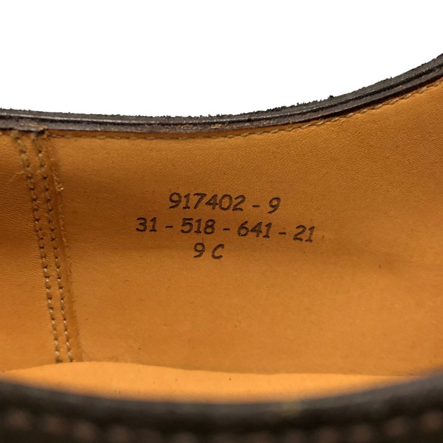 ジェイエムウエストン レザーシューズ 641 ゴルフ スエード サイズ9 ブラウン メンズ J.M.WESTON ビジネスシューズ 約27.5cm【LA】【中古】