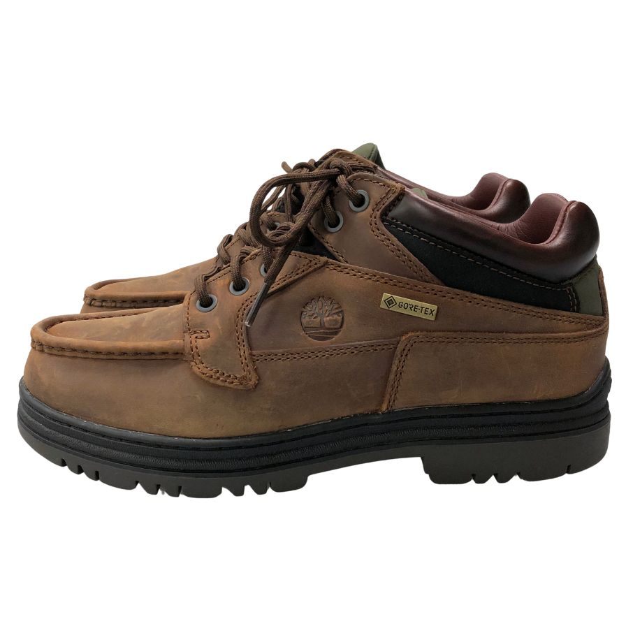 ティンバーランド スニーカー TB37042-214 モックトゥ ゴアテックス ブラウン サイズ27 メンズ Timberland 約27.0cm【AFD13】