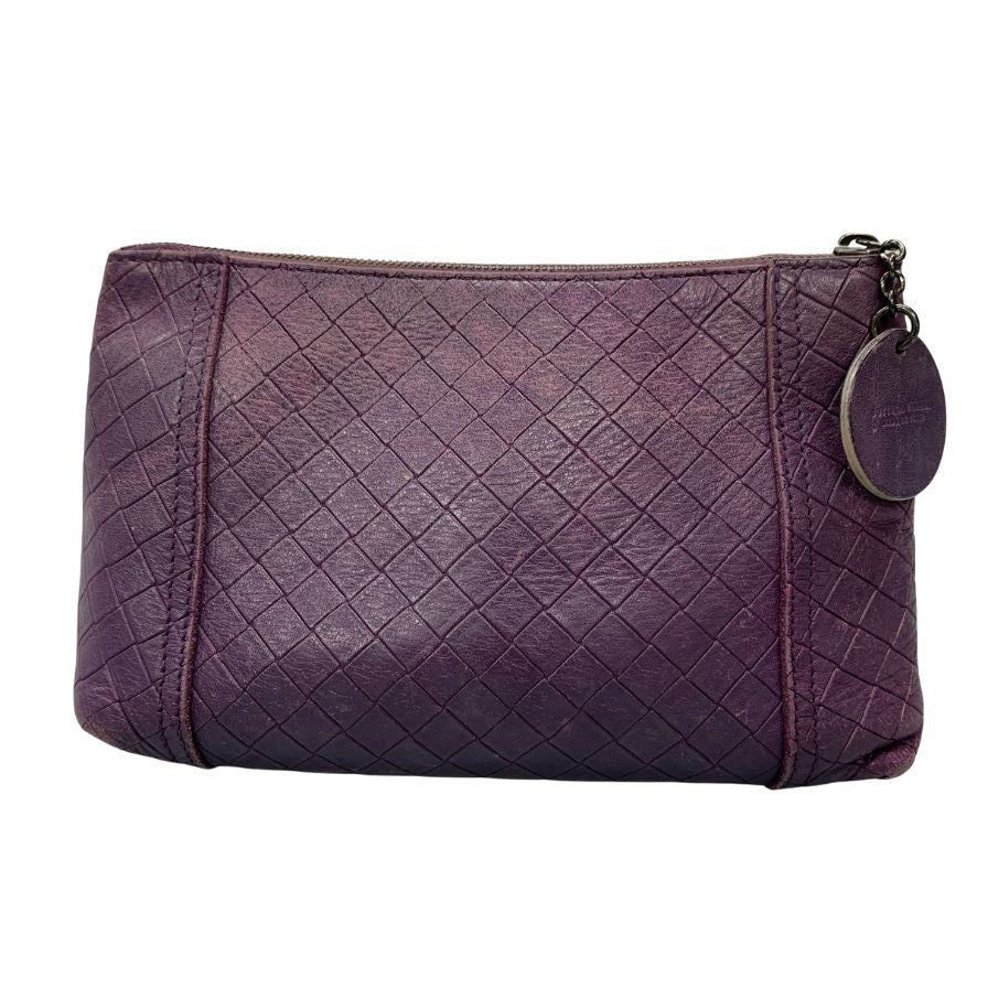 ボッテガヴェネタ ポーチ イントレチャート レディース パープル BOTTEGA VENETA
