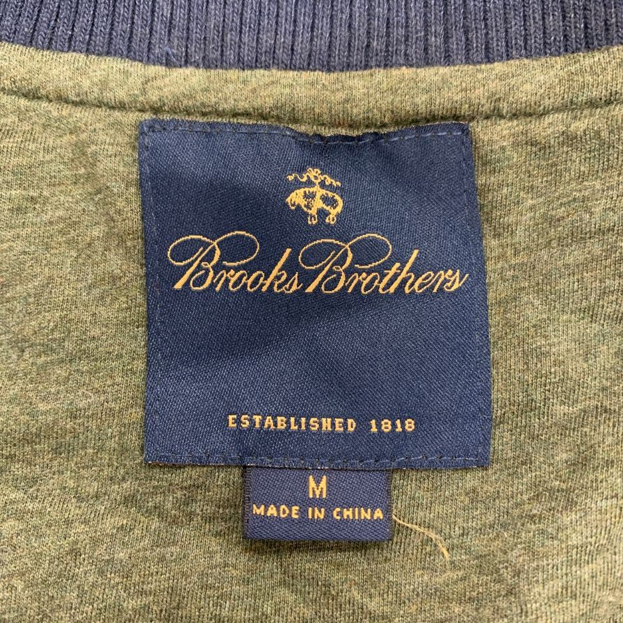 中古◆ブルックスブラザーズ ジャケット コットン カーキ メンズ サイズM Brooks Brothers 【AFB9】