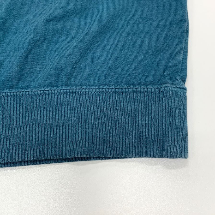 中古◆エムエイチエル マーガレットハウエル ROUGH COTTON JERSEY 21SS 半袖スウェット 596-1166514 メンズ サイズL ネイビー系 MHL MARGARET HOWELL 【AFB26】