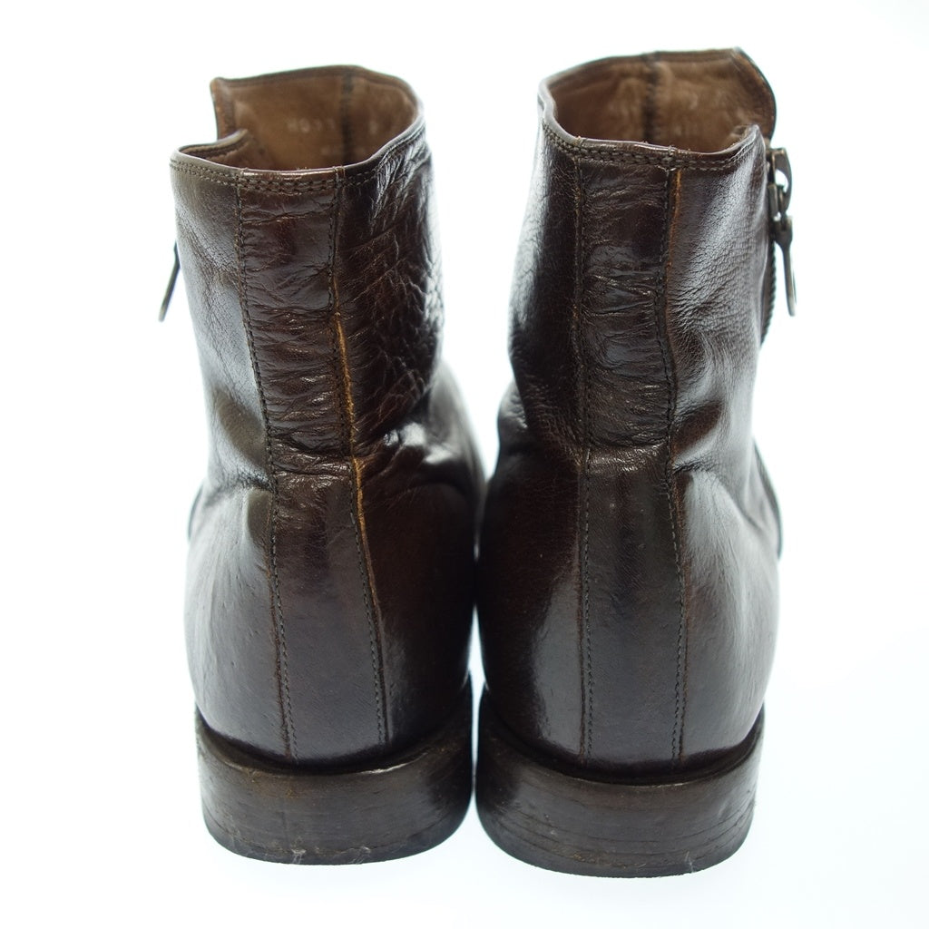 中古◆ポールスミス レザーブーツ 397486 メンズ ブラウン系 サイズ42 Paul Smith【AFC2】