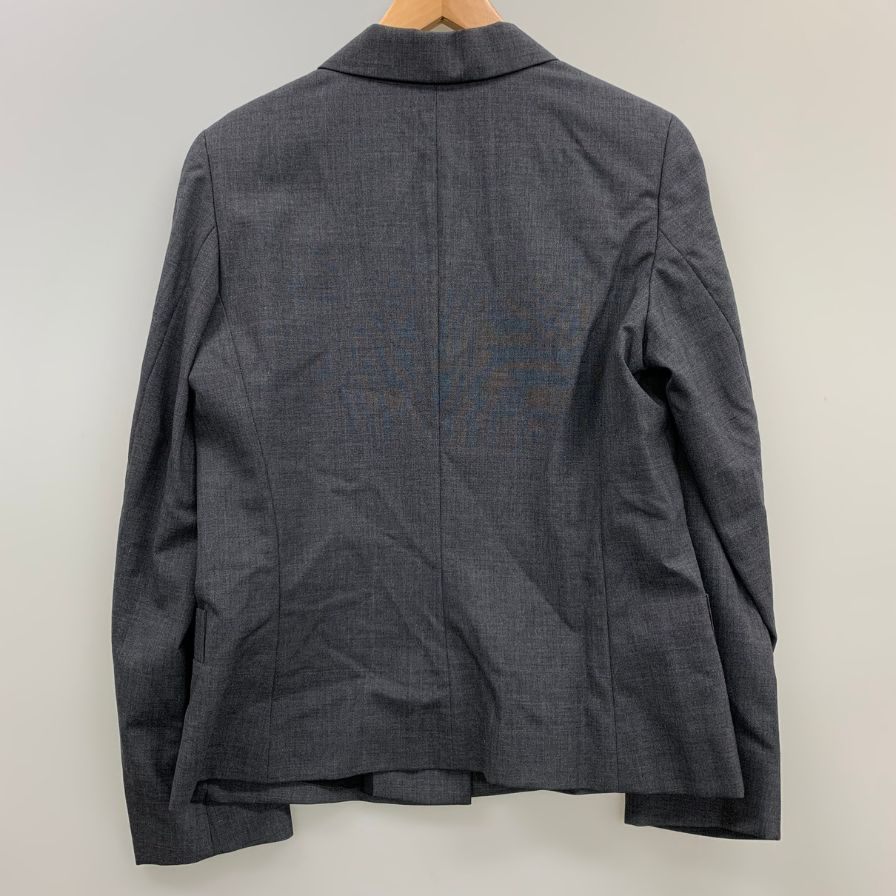 中古◆アニエスベー テーラードジャケット レディース ダークグレー サイズ不明 agnes b. 【AFB9】
