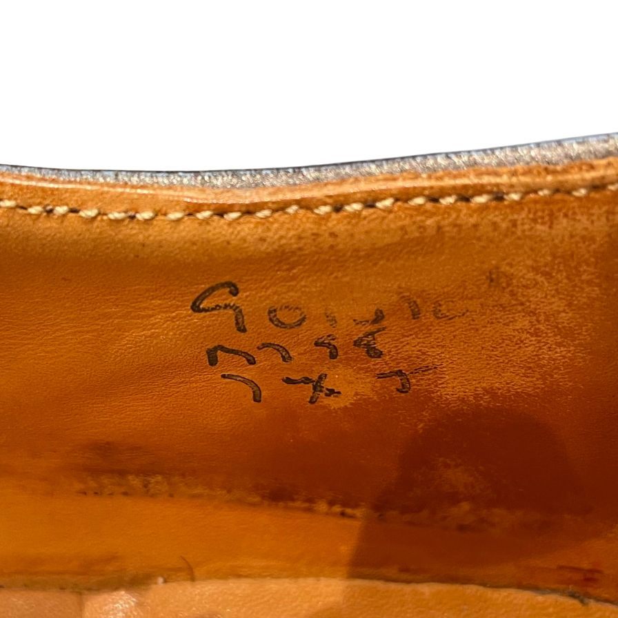 トリッカーズ レザーシューズ ストレートチップ M798 カーフ サイズUK7.5 メンズ ブラウン Tricker’s ビジネスシューズ 約26.0cm【LA】【中古】
