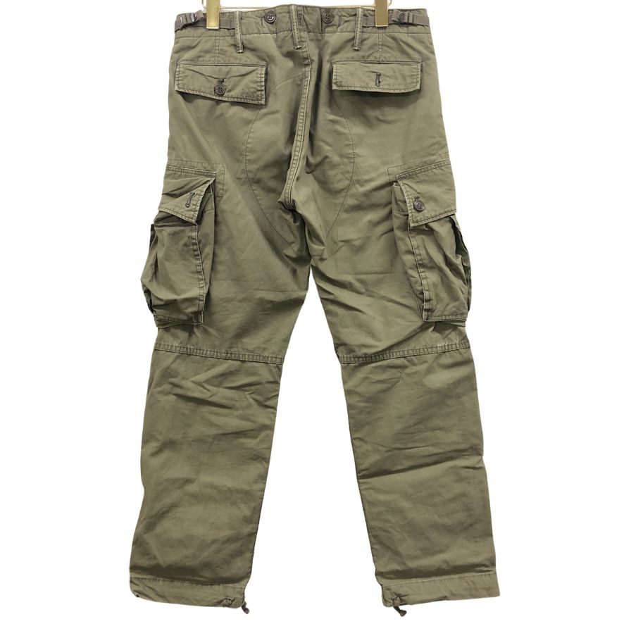 ダブルアールエル カーゴパンツ コットン サイズW30L30 メンズ カーキ RRL 【AFB43】