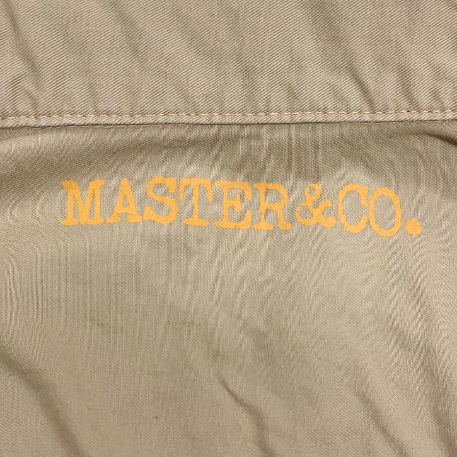 マスターアンドコー 1stデザインジャケット ベージュ メンズ サイズS MASTER&CO【LA】
