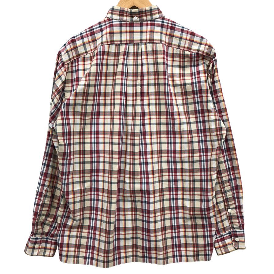 美品◆ラルフローレン 90S チェックシャツ ヴィンテージ マルチカラー メンズ サイズM RALPH LAUREN 【AFB50】
