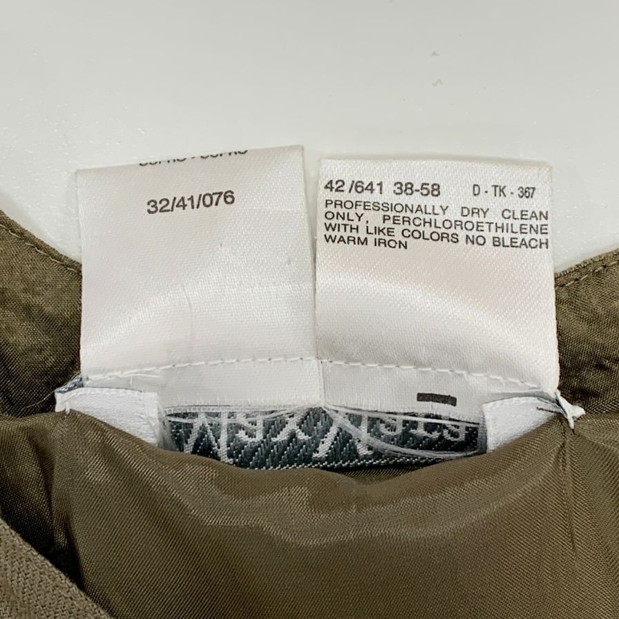 マックスマーラ オールインワン つなぎ オーバーオール リネン混 サイズ38 カーキ系 レディース MaxMara 【AFB46】