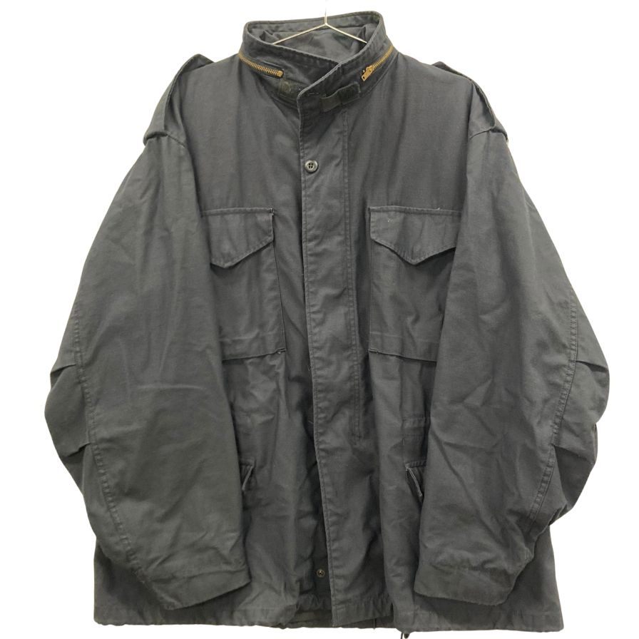 美品◆アルファ インダストリーズ M65フィールドジャケット ナイロン×ポリエステル ネイビー サイズX-LARGE REGULAR メンズ ALPHA INDUSTRIES 【AFB45】