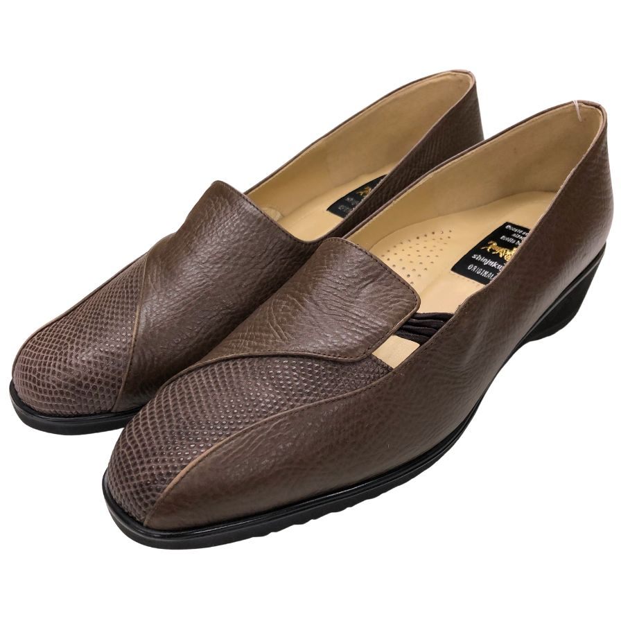 【美品✨】CAMPER Peu Nara レザーパンプス　25.5cm相当　本革 レディース 通販 美 WORKER ビワーカー レディース キャップトゥ