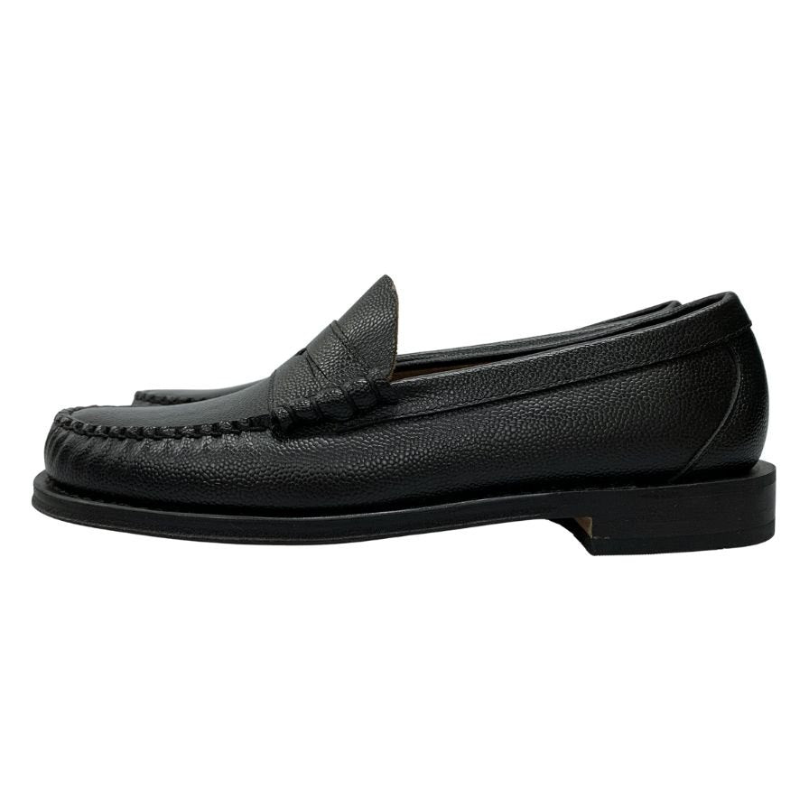 ジーエイチバス ローファー ウィージャンズ ラーソン シボレザー サイズ9.5 メンズ ブラック G.H.Bass&Co. WEEJUNS LARSON ローファー 約28.0cm【LA】【中古】