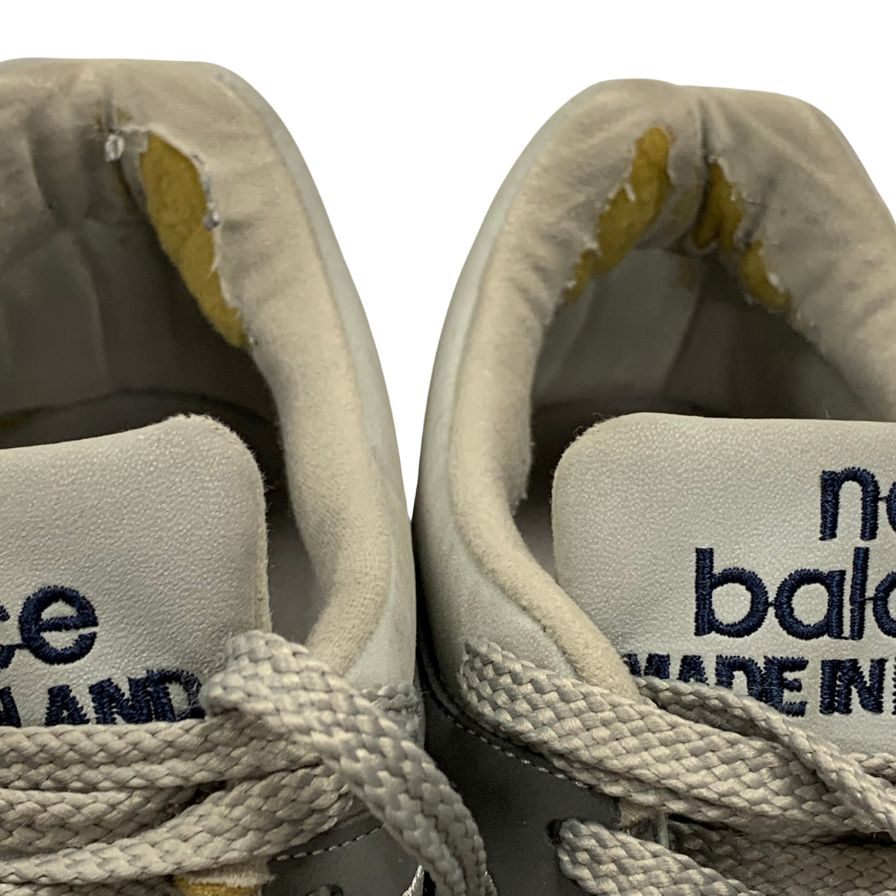 中古◆ニューバランス スニーカー M1500UKG ローカット グレー×ネイビー メンズ サイズ28cm NEW BALANCE【AFC2】