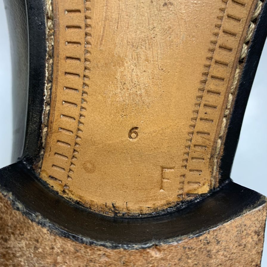 アテストーニ ローファー クロコダイル×レザー コンビ ブラック サイズ6 A testoni 約24.5cm【AFC45】