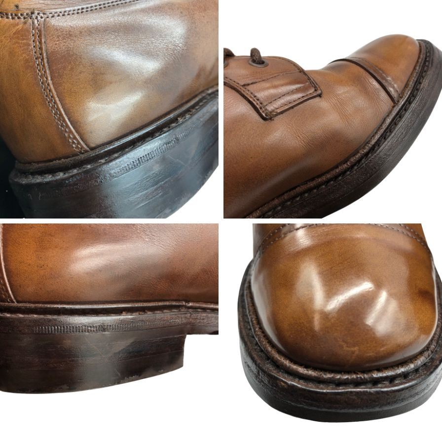 トリッカーズ カントリーブーツ M2904 ブラウン 6ハーフ メンズ レースアップ 革靴 Tricker’s ブーツ 約24.5cm【LA】【中古】