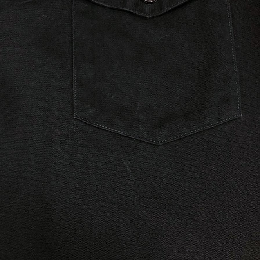 美品◆ユニフォームエクペリメント 長袖シャツ 20AW UE-202009 メンズ サイズ4 ブラック Uniform Experiment 【AFB39】