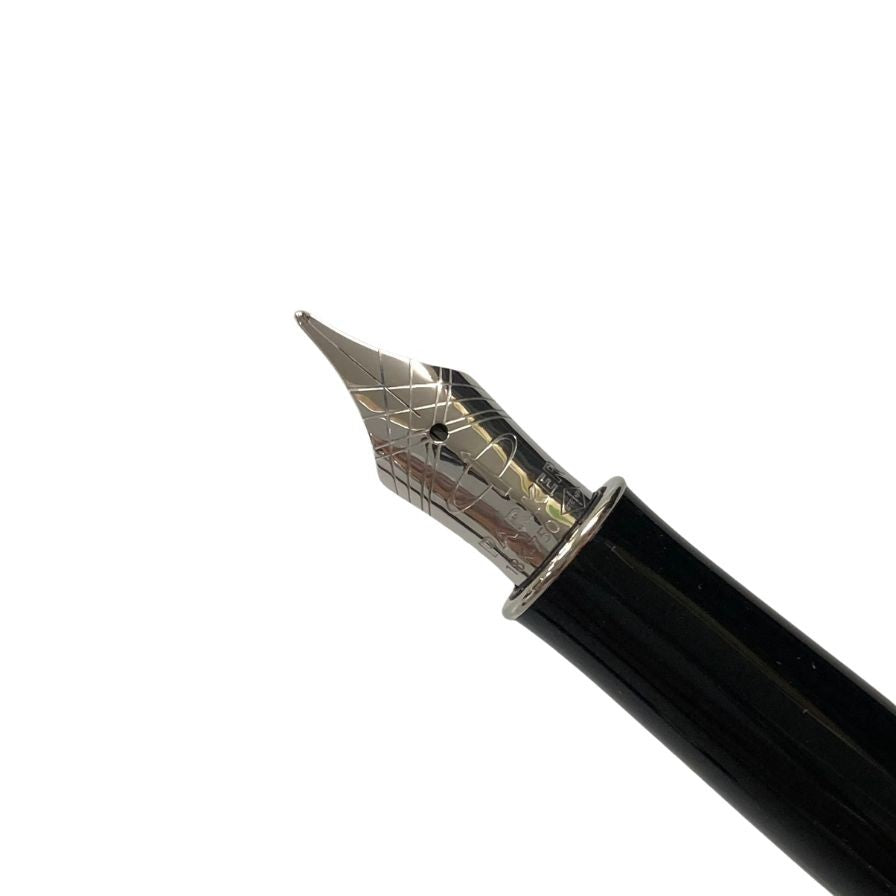 パーカー 万年筆 ソネット ペン先18K-750 ブラック シルバー F字 PARKER SONNET【AFI18】